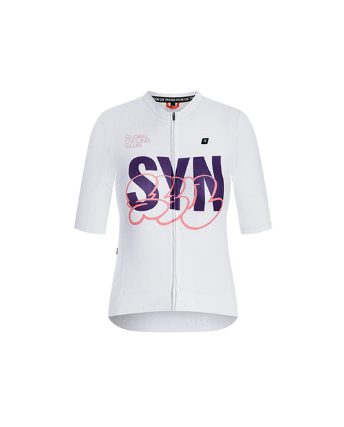 Biehler 車衣 PRO Design Lab Jersey Crossed White 女款 白