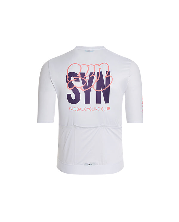 Biehler 車衣 PRO Design Lab Jersey Crossed White 男款 白