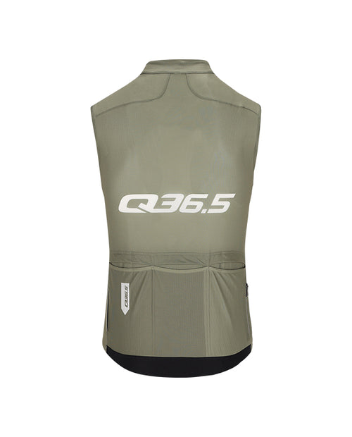 Q36.5 車衣 Gregarius Signature Sleeveless Jersey OliveGreen 無袖 男款 橄欖綠