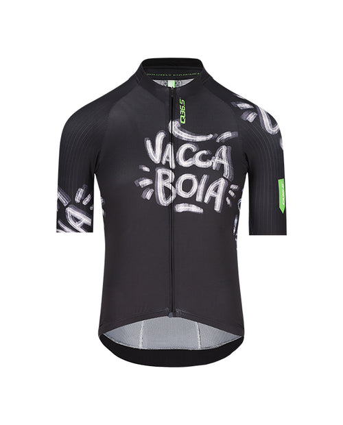 Q36.5 車衣 Gregarius Pro Vaccaboia Jersey Black 男款 黑