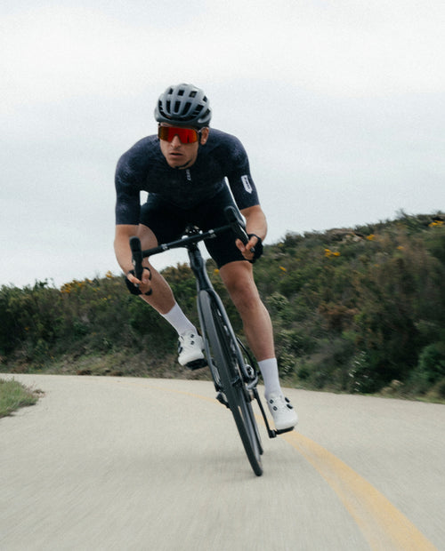 Q36.5 車衣 Gregarius Pro Damascato Jersey Black 男款 大馬士革圖騰黑