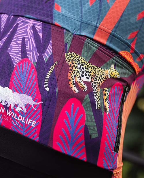 Q36.5 車衣 Gregarius Pro African Wildlife Foundation Jersey Purple 女款 彩