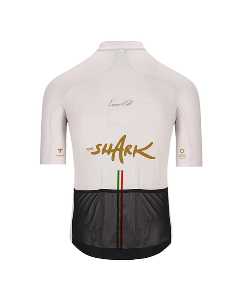Q36.5 車衣Gregarius Clima Nibali Olympic Jersey White 男款 白金