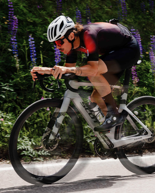 Q36.5 車衣 Gregarius Clima QLAB Jersey Red 男款 黑紅