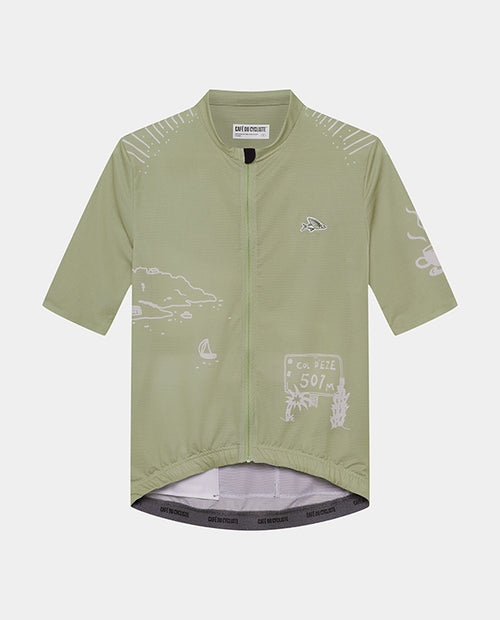 Café du Cycliste 車衣 Eze Jersey Puddle 男款 砂