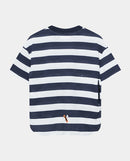 Café du Cycliste 車衣Sandrine Jersey Mariniere 女款 海軍藍白條紋