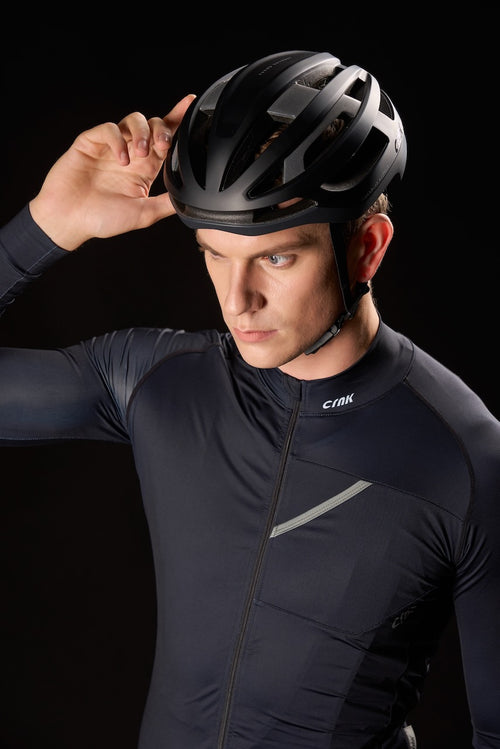 CRNK 車帽HELMER HYPER Cycling Helmet Black 黑