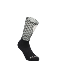 Q36.5 車襪Aero Socks Check Grey 黑白格
