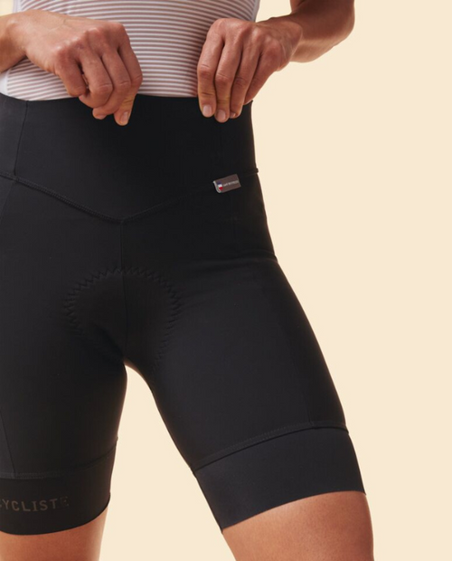 Café du Cycliste 平口無吊帶車褲 Celine Black 女 黑