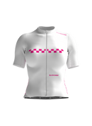 Black Sheep 黑羊 車衣 AeroWeave SS Jersey Classics Pink 女款 粉字白底