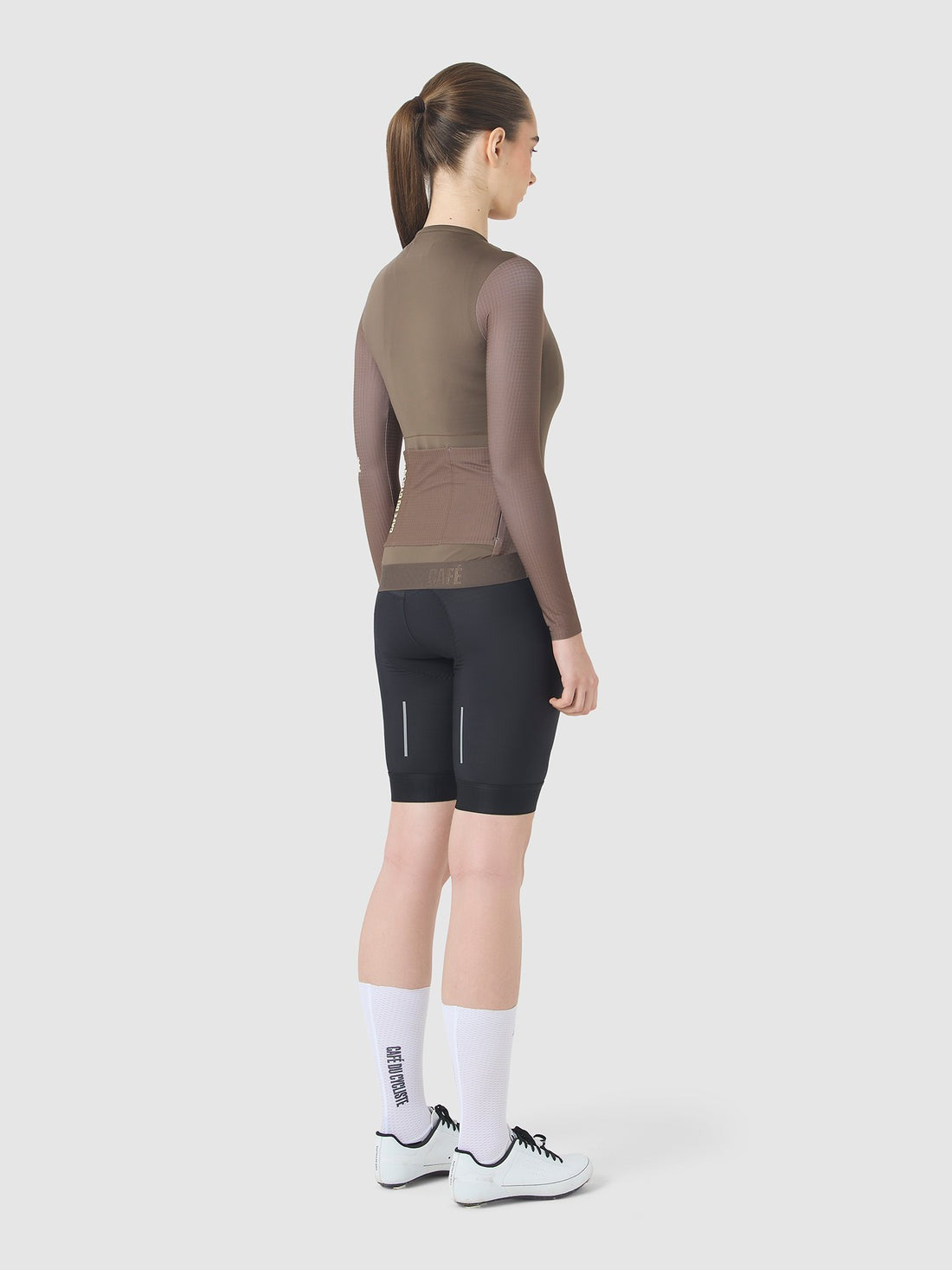 Café du Cycliste 車衣 Andrea Superlight LS Jersey Carob 長袖 女款 棕