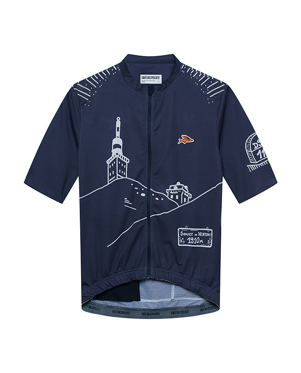 Café du Cycliste 車衣 Ventoux Jersey Anthracite 男款 黑炭灰