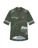 Café du Cycliste 車衣 Sa Calobra Jersey Khaki 女款 卡其綠