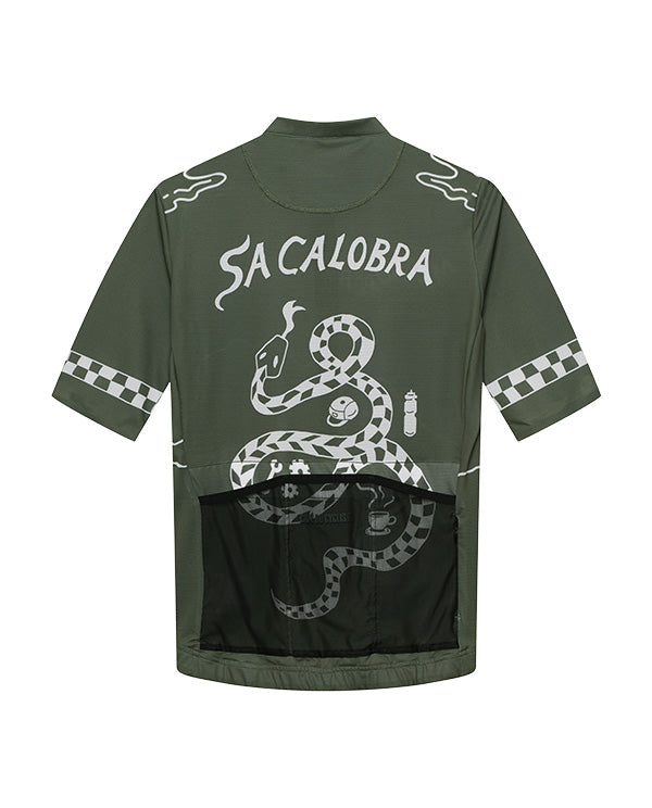 Café du Cycliste 車衣 Sa Calobra Jersey Khaki 男款 卡其綠