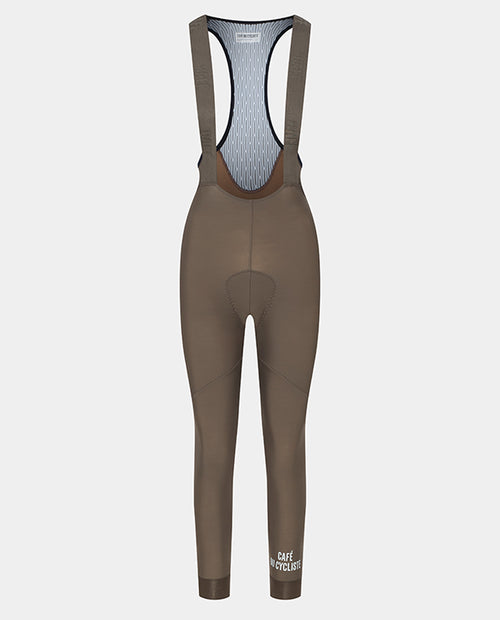 Café du Cycliste 車褲 Marie V2 Cycling Bib Tights Carob 全長 女款 棕