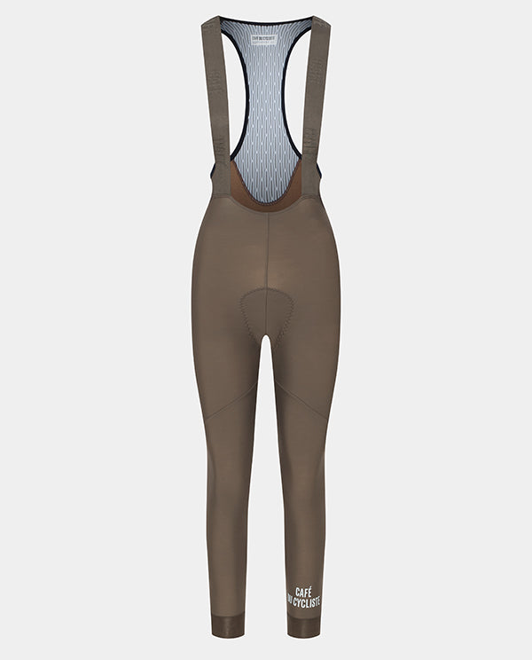 Café du Cycliste 車褲 Marie V2 Cycling Bib Tights Carob 全長 女款 棕