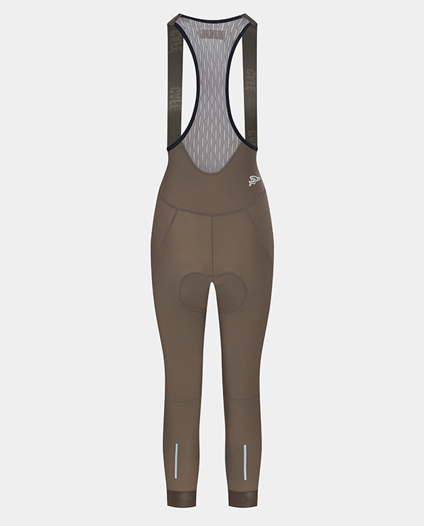 Café du Cycliste 車褲 Marie V2 Cycling Bib Tights Carob 全長 女款 棕