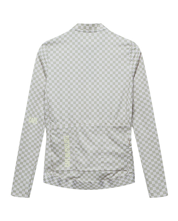 Café du Cycliste 車衣 Constance LS Jersey Puddle 長袖 女款 淺灰格