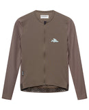 Café du Cycliste 車衣 Andrea Superlight LS Jersey Carob 長袖 男款 棕