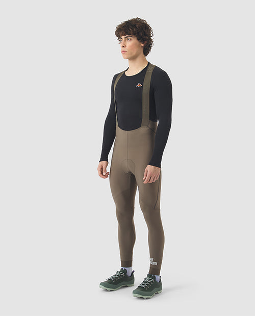 Café du Cycliste 車褲 Marie V2 Cycling Bib Tights Carob 全長 男款 棕