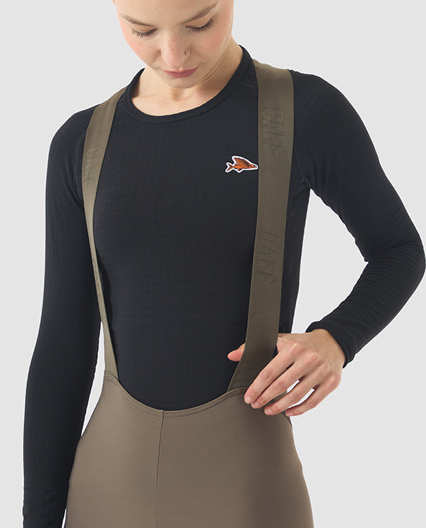 Café du Cycliste 車褲 Marie V2 Cycling Bib Tights Carob 全長 女款 棕