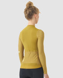 Café du Cycliste 車衣 Andrea Superlight LS Jersey Golden Olive 長袖 女款 金