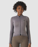 Café du Cycliste 車衣 Charlie ColdDye Charcoal 長袖 女款 炭灰