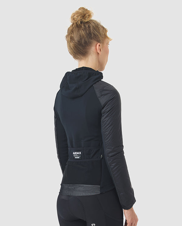 Café du Cycliste 外套Lise Thermal Jacket Black 保暖 女款 黑