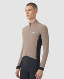 Café du Cycliste 軟殼外套Manon Softshell Jacket OysterGrey 男款 棕灰