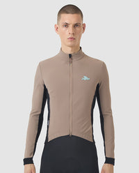 Café du Cycliste 軟殼外套Manon Softshell Jacket OysterGrey 男款 棕灰