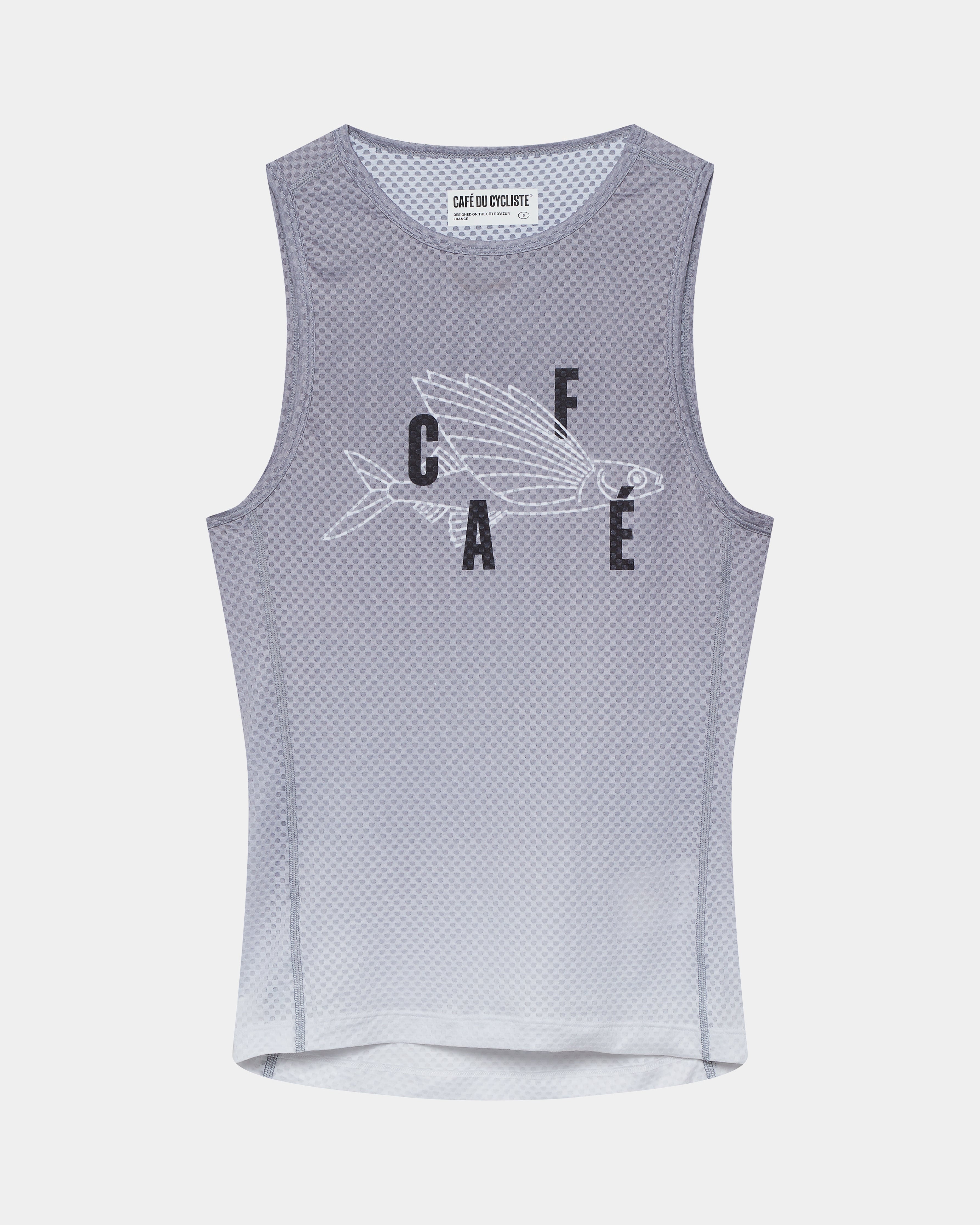 Café du Cycliste 底衫 Liliane Sleeveless Super Light Base Layer Storm 無袖 女款 灰