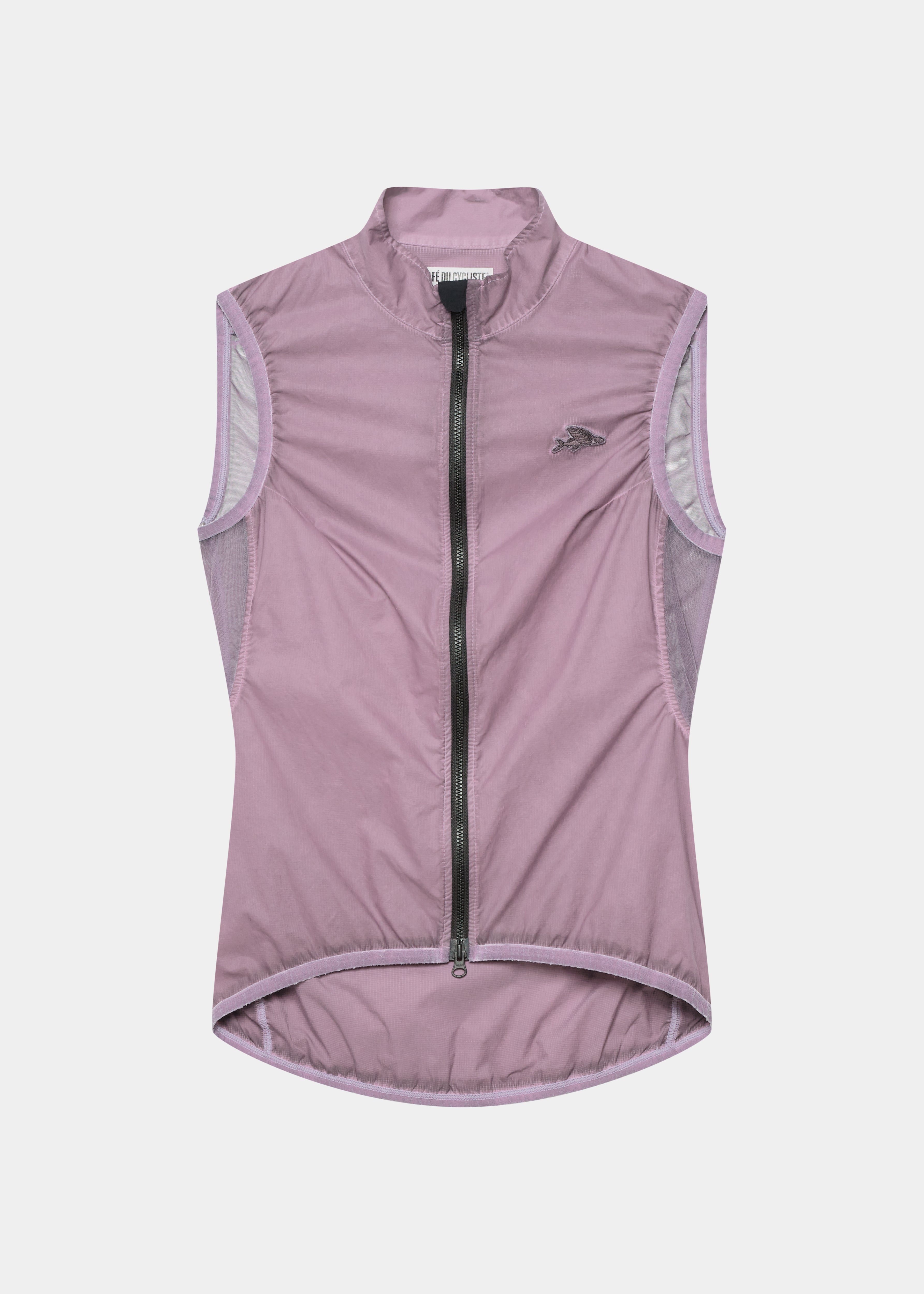 Café du Cycliste 防風背心 Edith Windproof Gilet Cold Dye Mineral Pink 女款 冷染粉