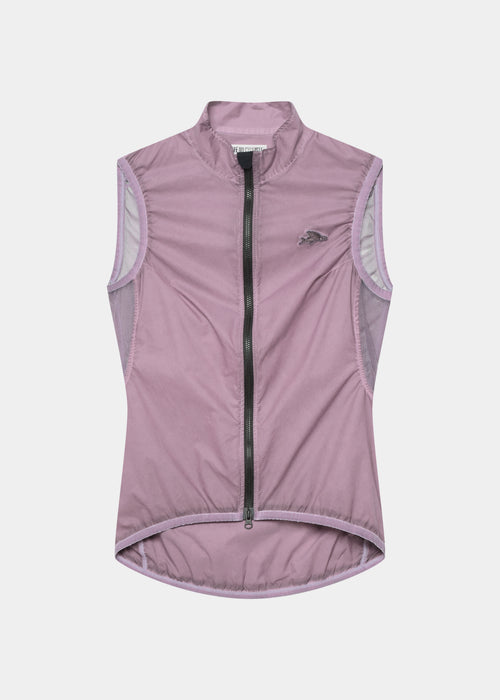Café du Cycliste 防風背心 Edith Windproof Gilet Cold Dye Mineral Pink 女款 冷染粉