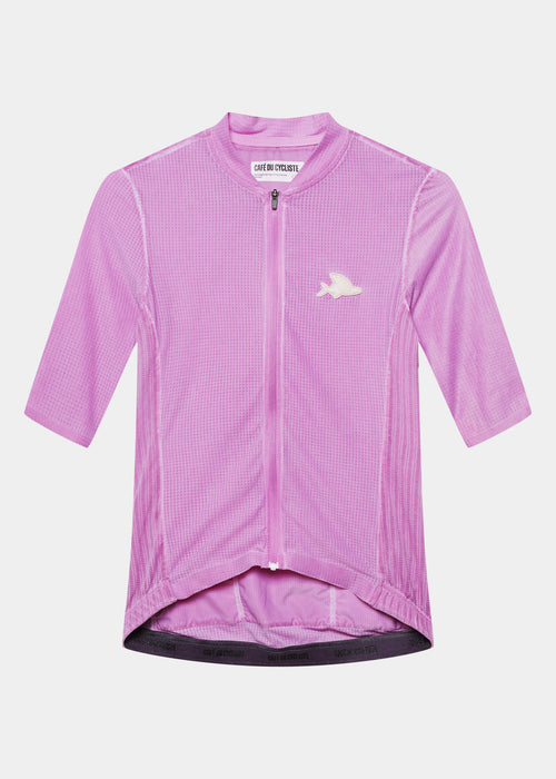 Café du Cycliste 車衣 Angeline V2 Ultralight Jersey Cold Dye Ultra Violet 女款 冷染粉