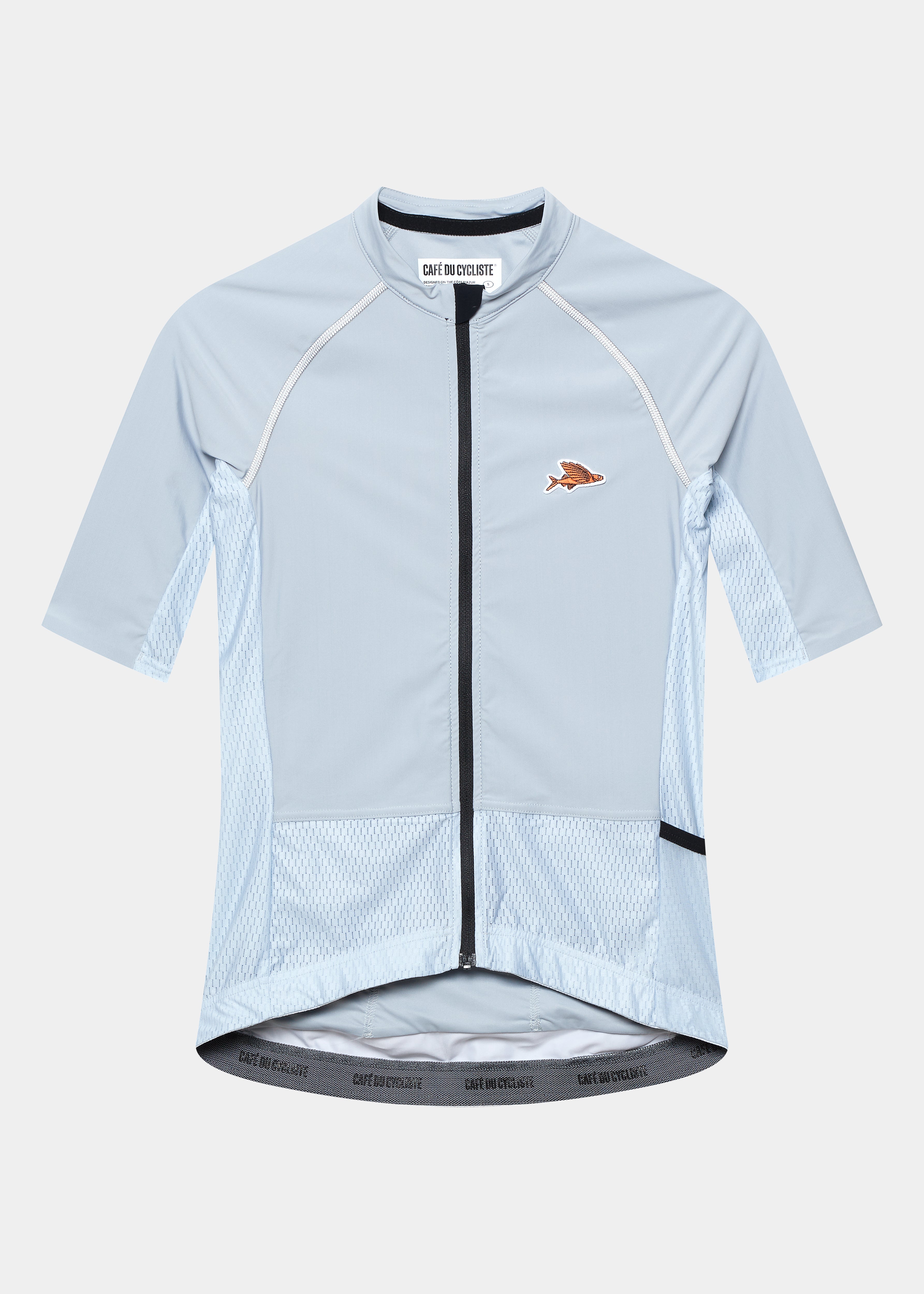 Café du Cycliste 車衣 Magda Lightweight Jersey Horizon Grey 女款 冰灰藍