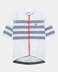 Café du Cycliste 車衣 Audax Mona V2 Superlight Jersey ClassicWhite 男款 經典藍白