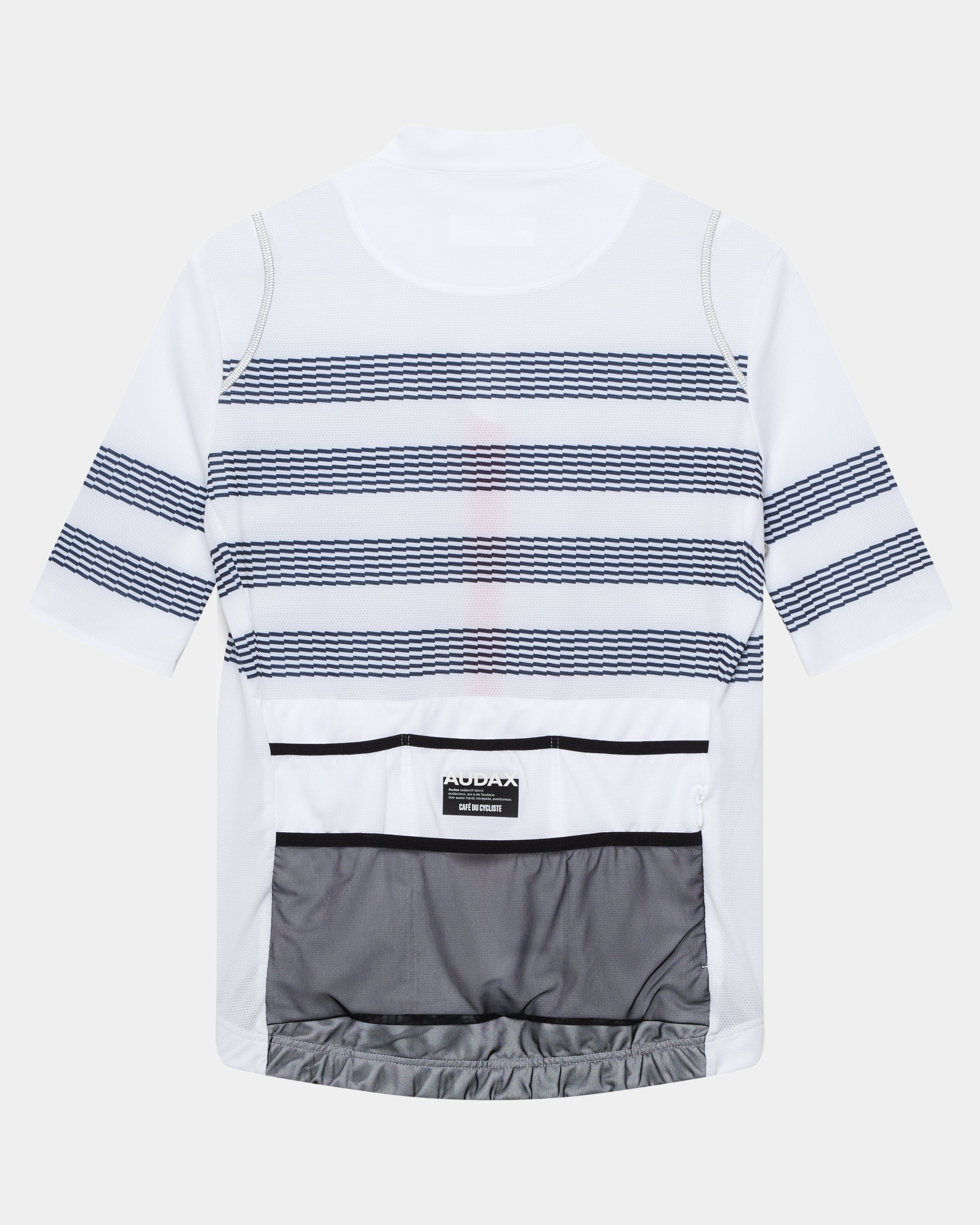 Café du Cycliste 車衣 Audax Mona V2 Superlight Jersey ClassicWhite 男款 經典藍白