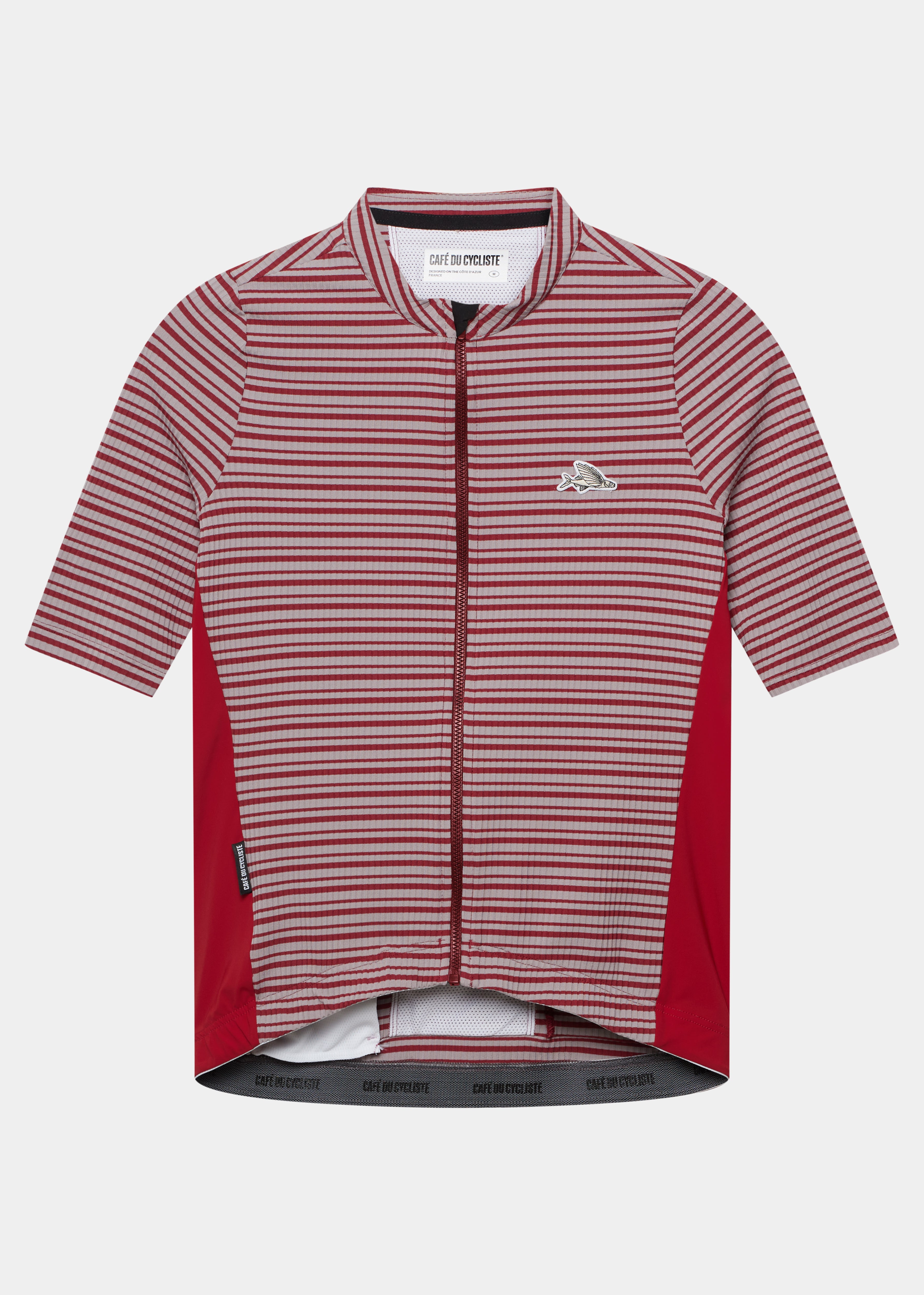 Café du Cycliste 車衣 Romy Midweight Jersey Fired Moon Storm 男款 紅灰紋