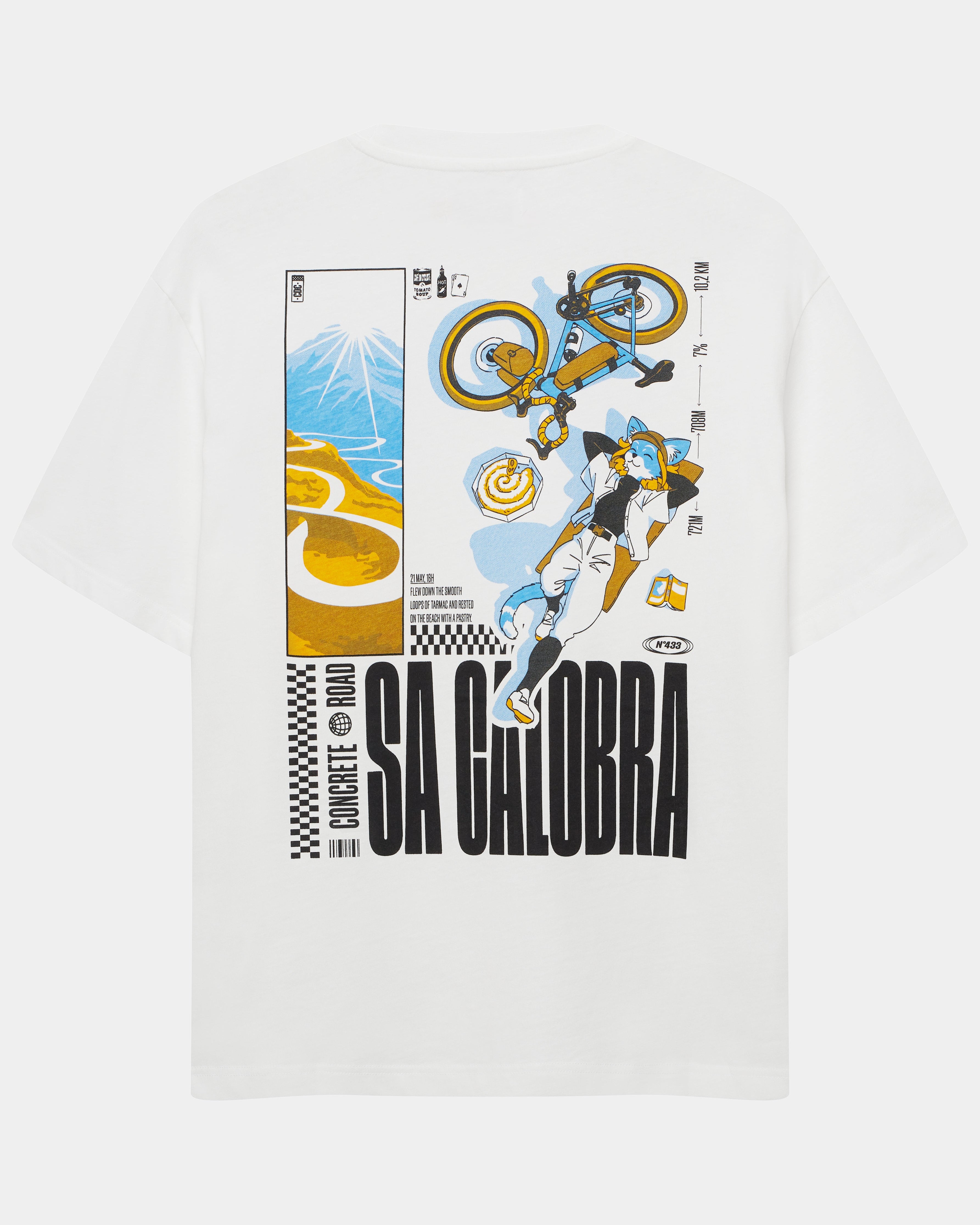 Café du Cycliste T-Shirt Col Sa Calobra Explore 白