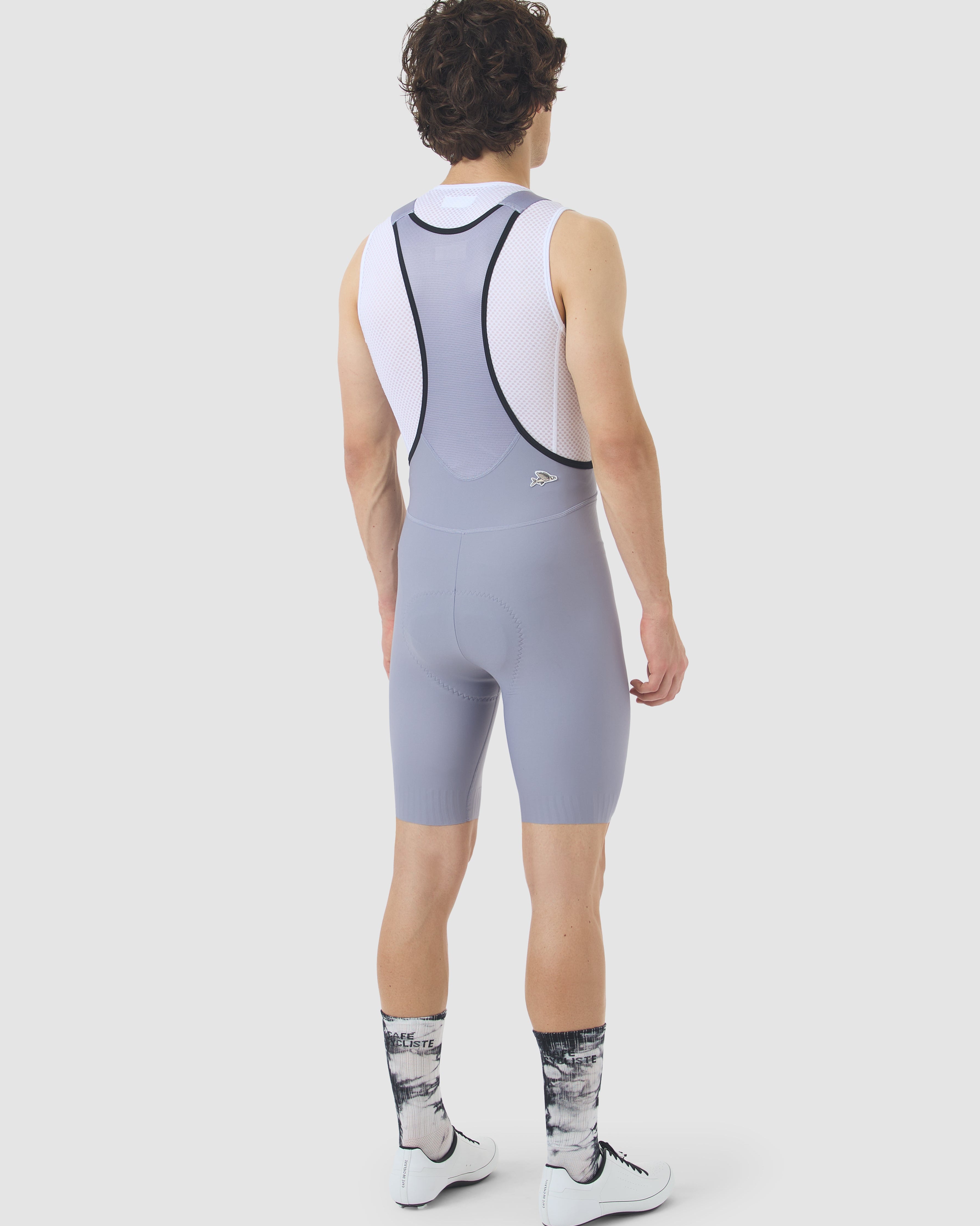 Café du Cycliste 車褲 Marinette V4 Bib Shorts Storm 男款 淺灰