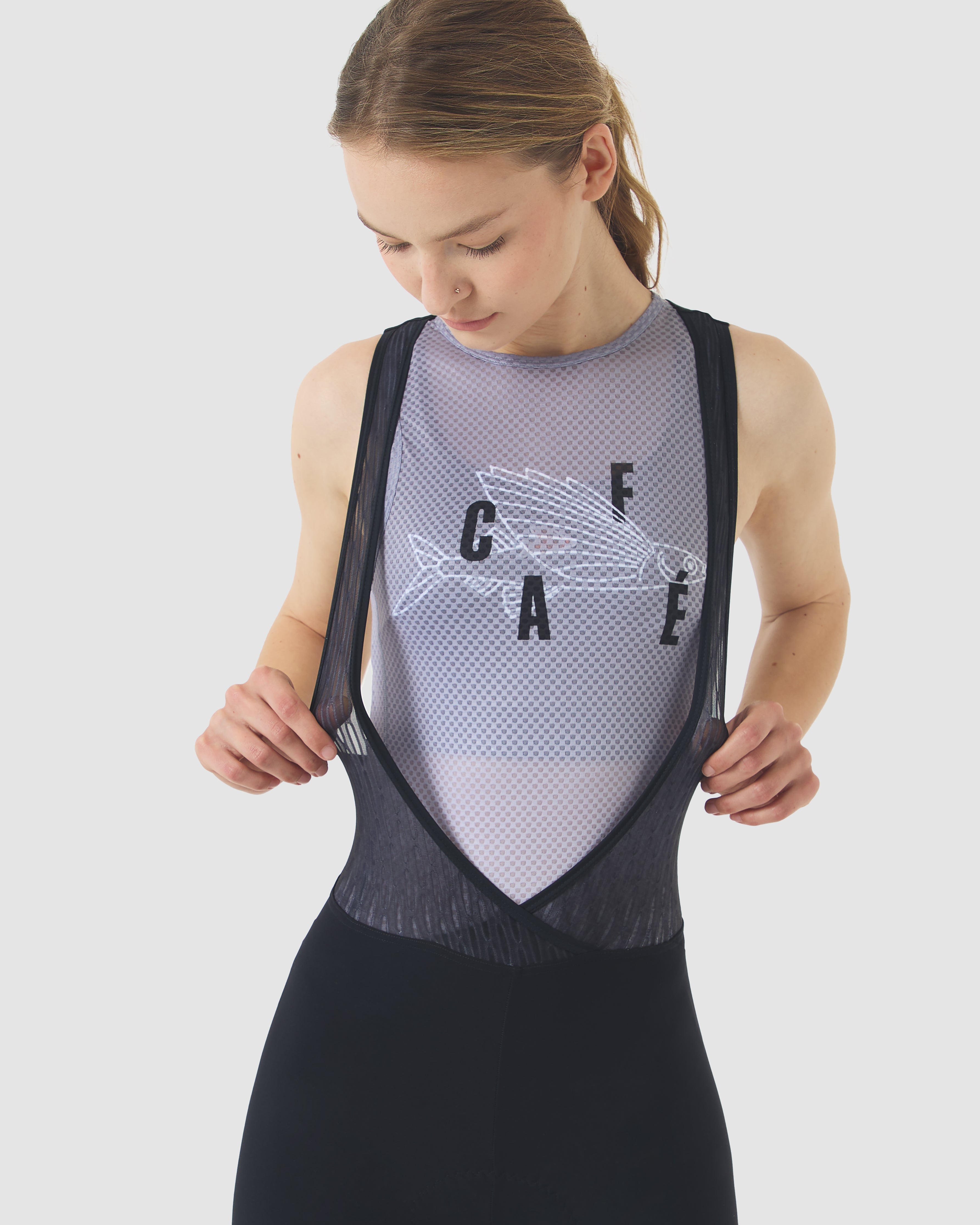 Café du Cycliste 車褲 Graziella Bib Shorts Black 女款 黑