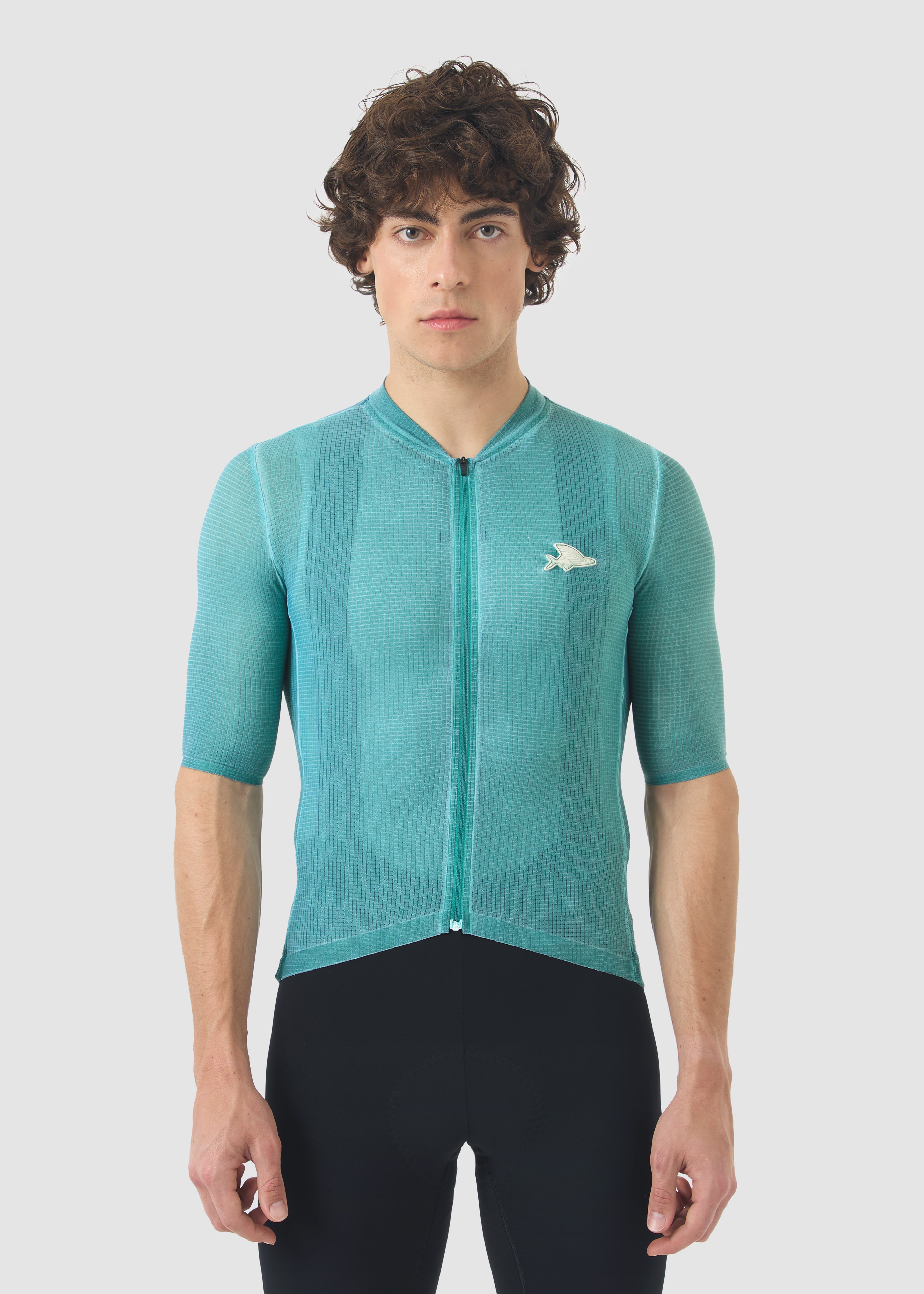 Café du Cycliste 車衣 Angeline V2 Ultralight Jersey Cold Dye Dark Sea 男款 深綠