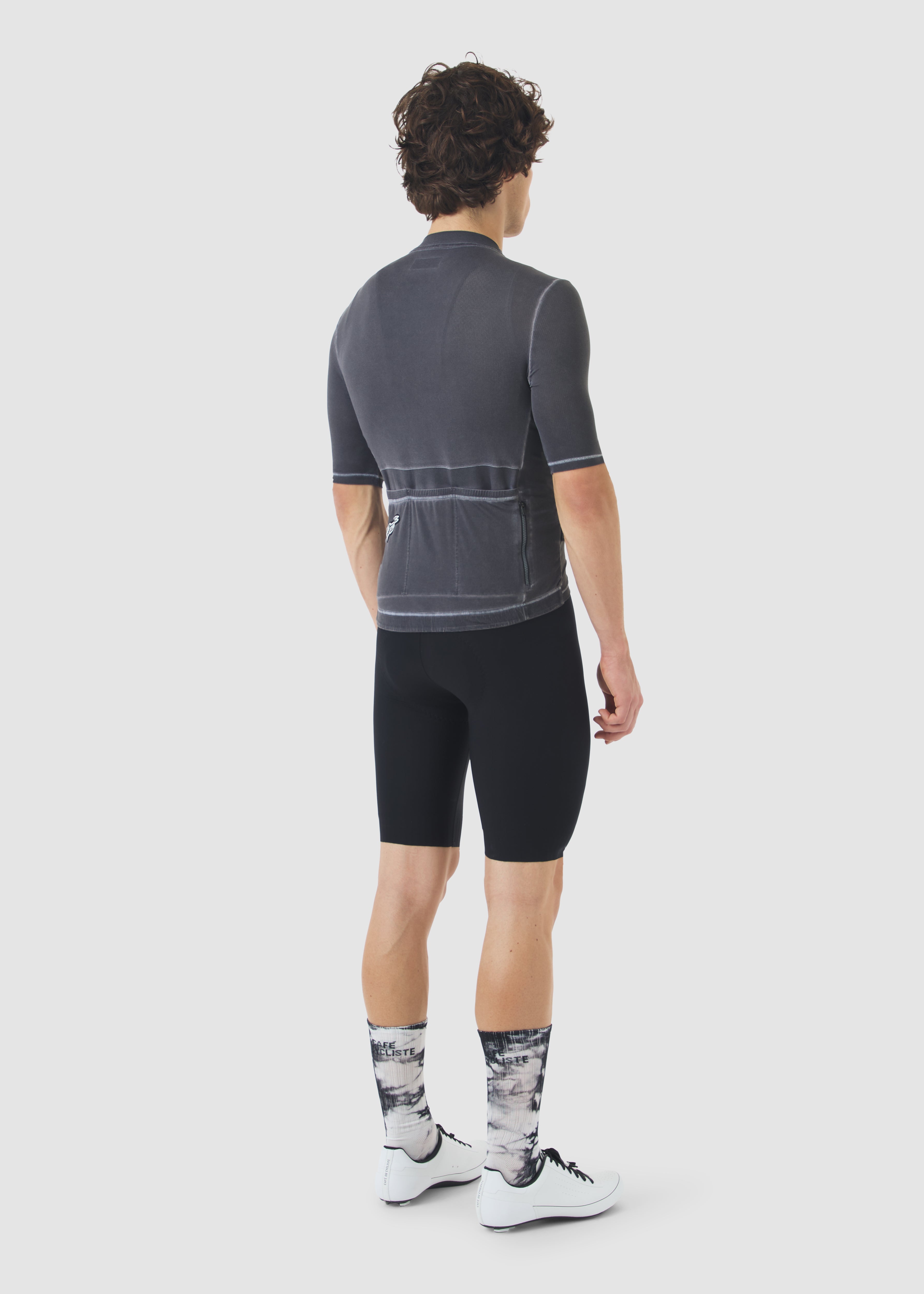 Café du Cycliste 車衣 Laurette Superlight Jersey Cold Dye Anthracite 男款 冷染鐵灰