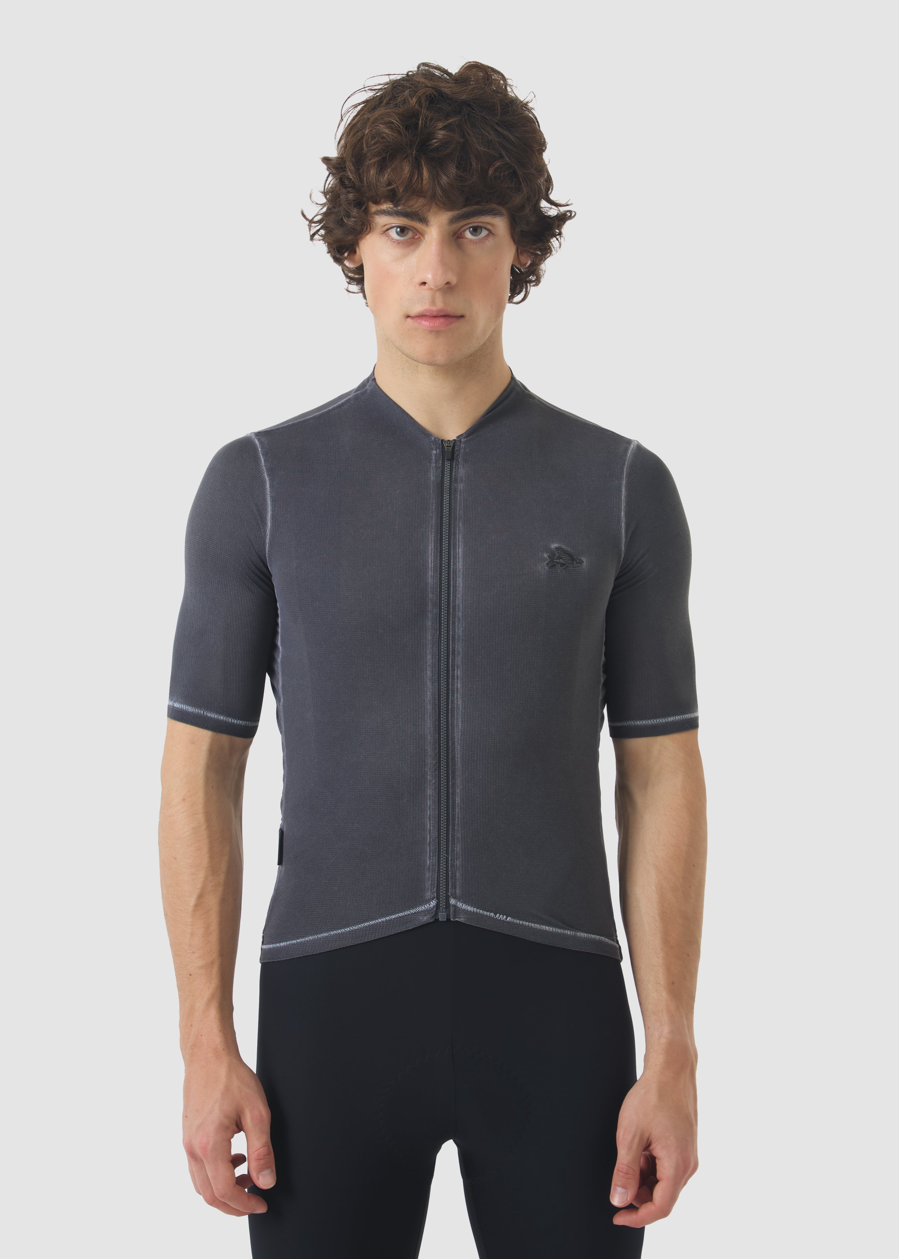 Café du Cycliste 車衣 Laurette Superlight Jersey Cold Dye Anthracite 男款 冷染鐵灰