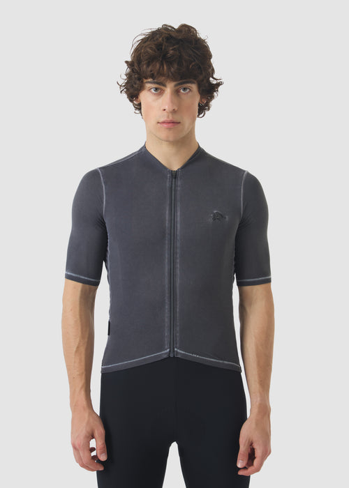 Café du Cycliste 車衣 Laurette Superlight Jersey Cold Dye Anthracite 男款 冷染鐵灰