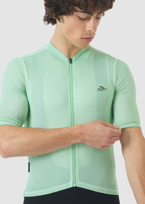 Café du Cycliste 車衣 Laurette Superlight Jersey Cold Dye Jadeite 男款 冷染翠綠