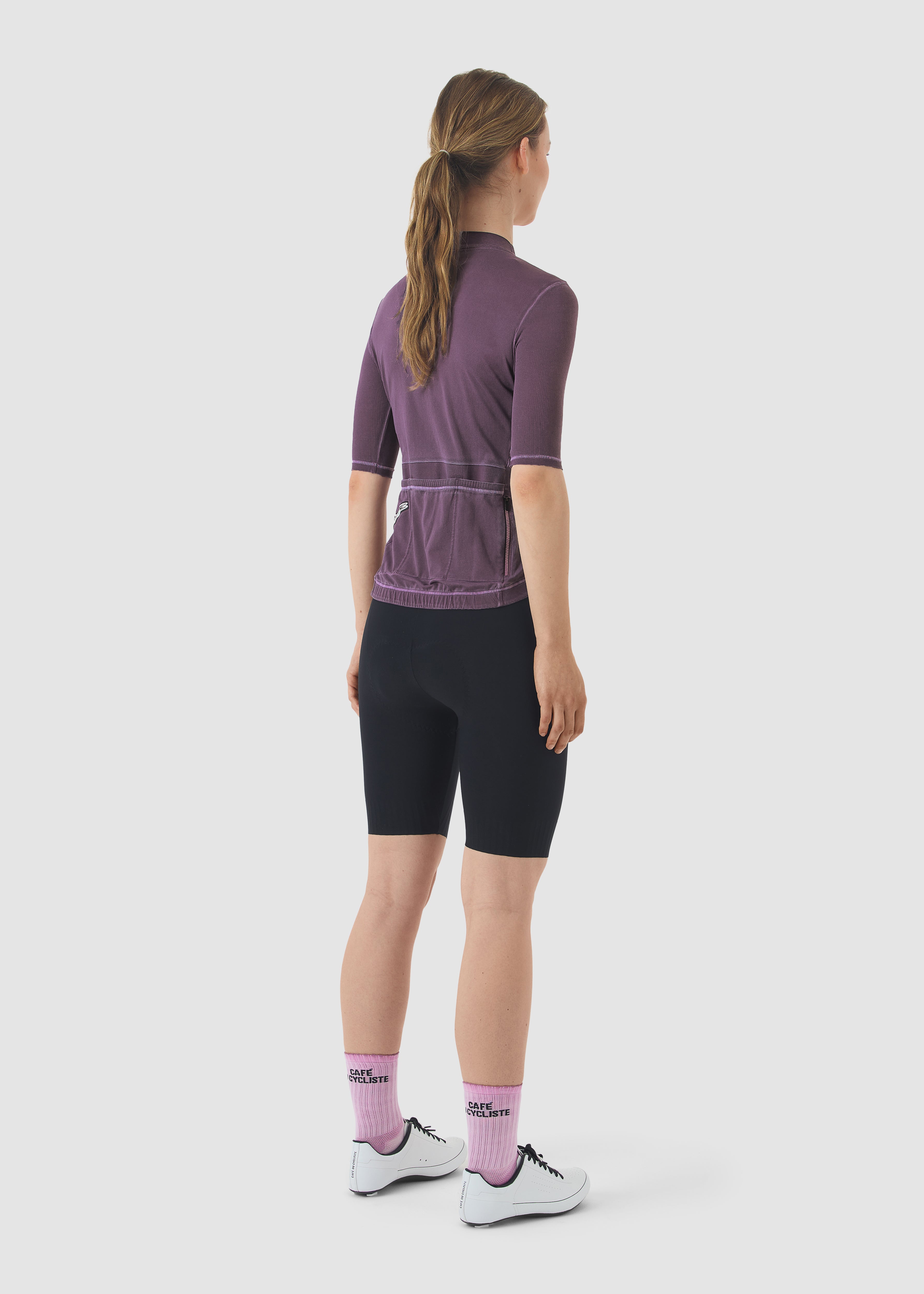 Café du Cycliste 車衣 Laurette Superlight Jersey Cold Dye Mineral Pink 女款 冷染粉