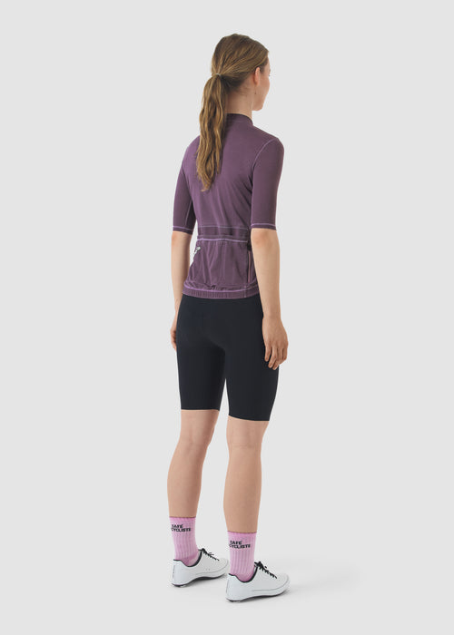 Café du Cycliste 車衣 Laurette Superlight Jersey Cold Dye Mineral Pink 女款 冷染粉