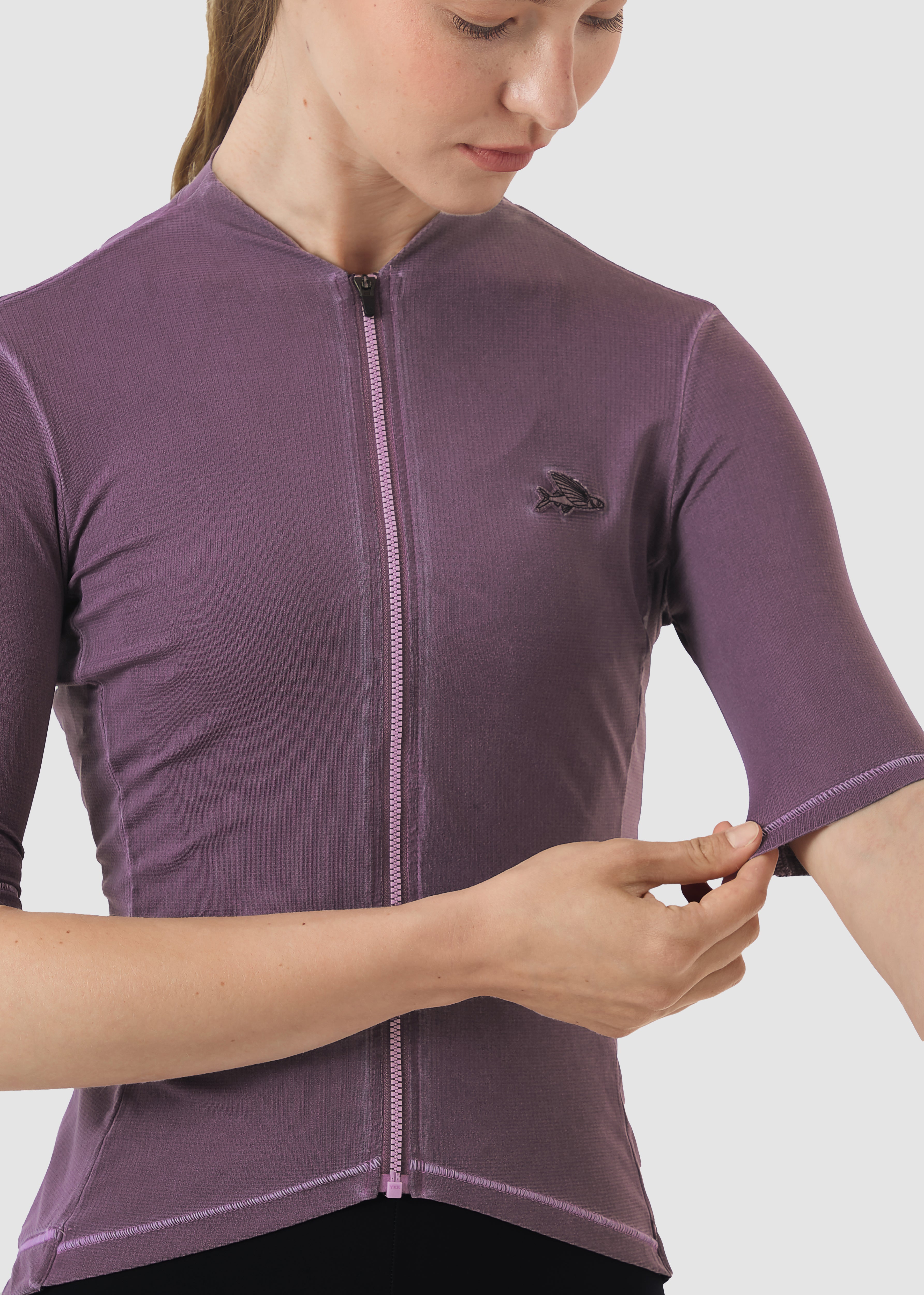 Café du Cycliste 車衣 Laurette Superlight Jersey Cold Dye Mineral Pink 女款 冷染粉