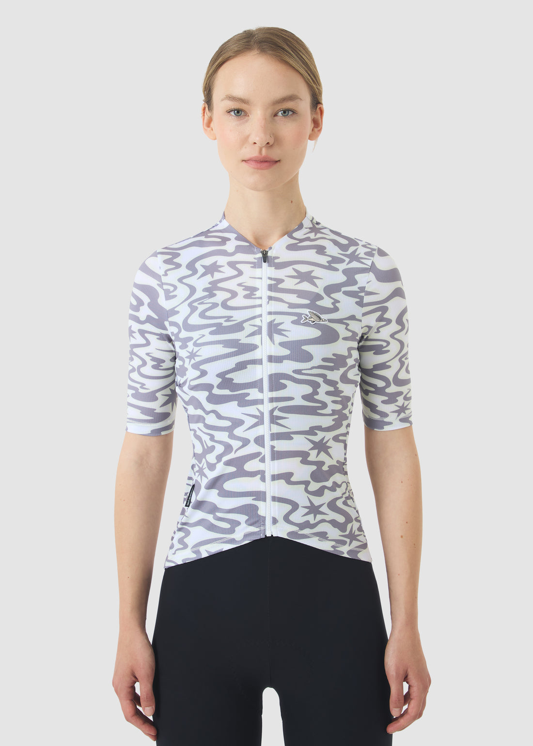 Café du Cycliste 車衣 Laurette Classic Light Weight Jersey Stars Storm 女款 灰星星